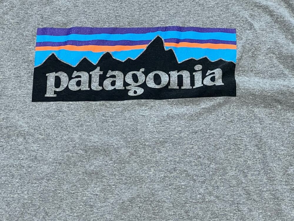 Patagonia Long Sleeve Shirt Responsibili-Tee Mens Size XXL Regular Fit Graphic